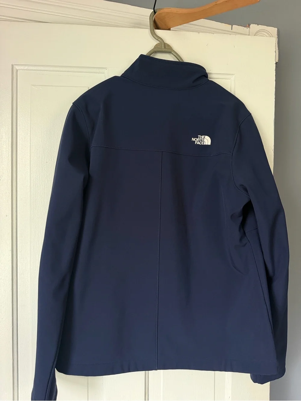The North Face Navy Lightweight Soft-Shell Jacket